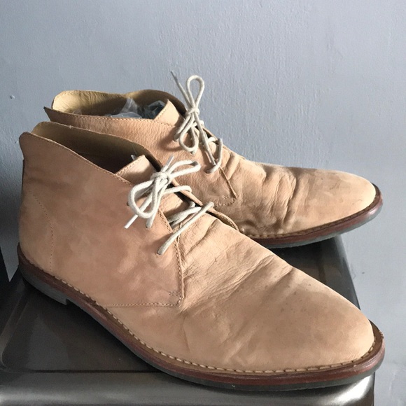 cole haan suede chukka boots